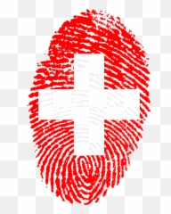 Switzerland Flag Fingerprint Country Pride - Bangladesh Emoji