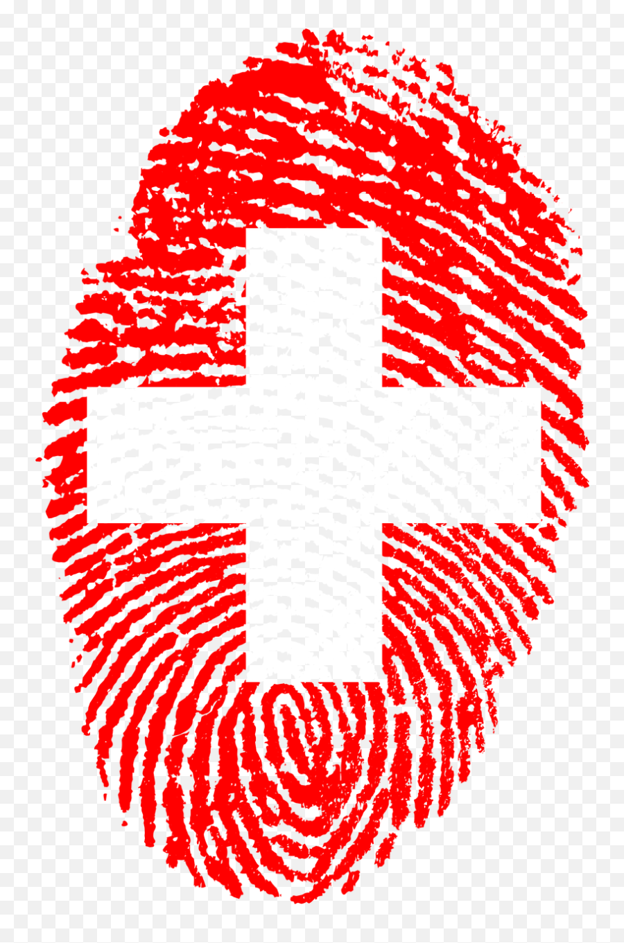 Switzerland Flag Fingerprint Country Pride - Bangladesh Flag Fingerprint Emoji,Swiss Flag Emoji