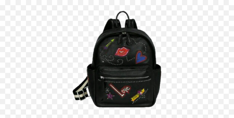 Black Backpack Grunge Niche - Brighton Backpack Emoji,Black Emoji Backpack