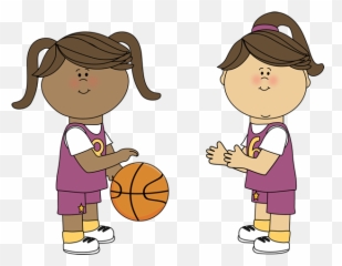 215 Best Basketball Printables Images Basketball Free - Girls Playing Basketball Clipart Emoji,Jayhawk Emoji