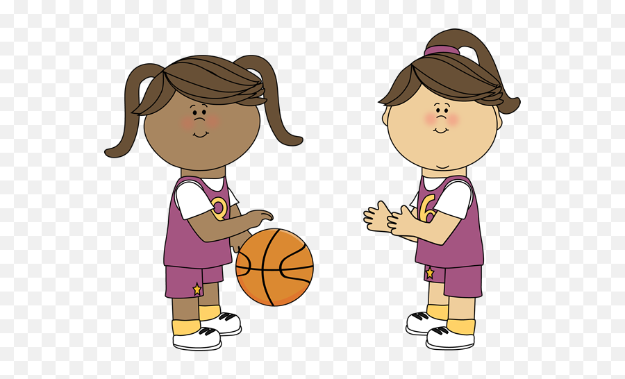 215 Best Basketball Printables Images Basketball Free - Girls Playing Basketball Clipart Emoji,Jayhawk Emoji