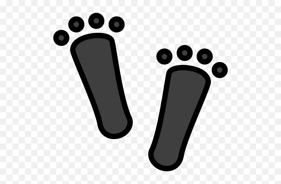 Footprints - Baby Feet Transparent Background Emoji,Footprints Emoji