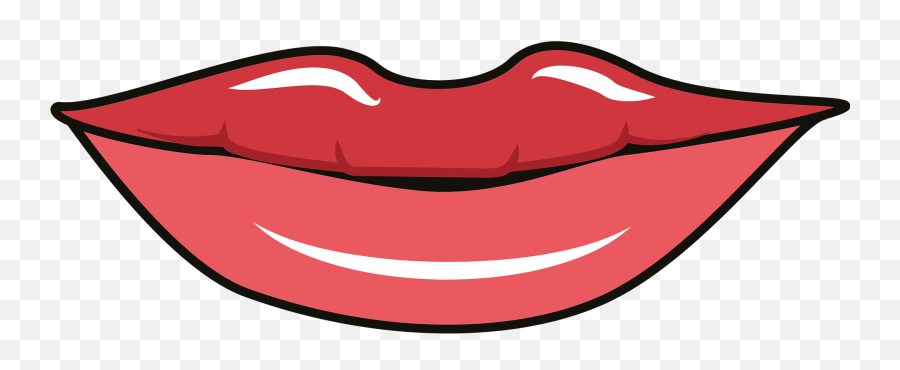 Face Parts - Lips Clipart Free Download Transparent Png Body Parts Lip Clipart Emoji,Lip Emoji