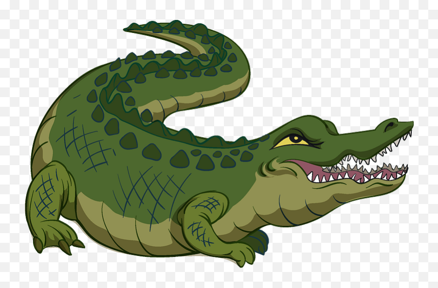 A Or An - Clipart Picture Of Alligator Emoji,Alligator Emoji