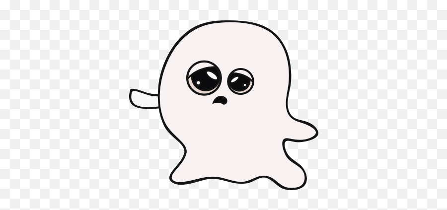 Ghost Emoji And Sticker - Illustration,Ghost Emoticons