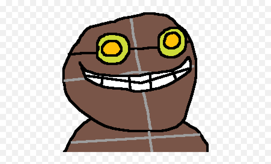 Pixilart - Weird Robot By Idiotclod Happy Emoji,Robot Emoticon