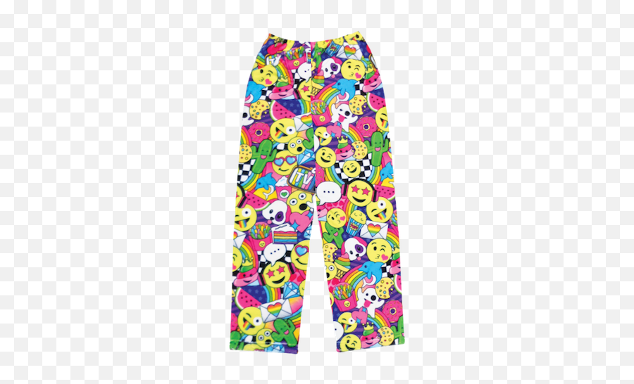 Iscream Emoji Party Plush Pants - Pajamas,Emoji Party