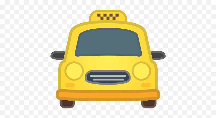 Oncoming Taxi Emoji - Icono Transporte Taxi Png,Taxi Emoji