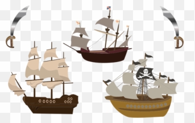 Piraat Schepen - Pirate Ship Clipart Png Emoji,Tt Emoticon