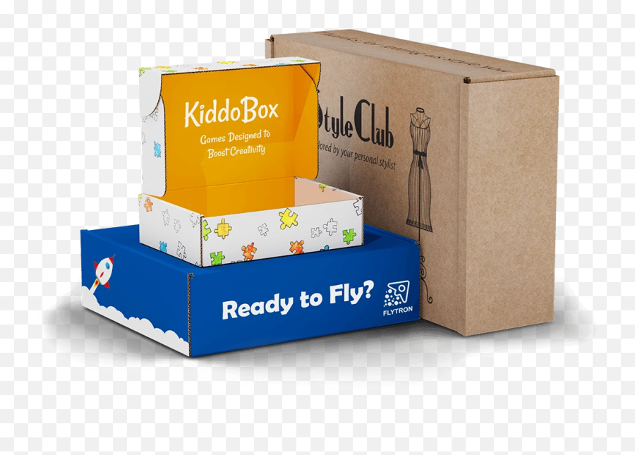 Custom Mailer Subscription Box - Subscription Box Printing Emoji,Cardboard Box Emoji