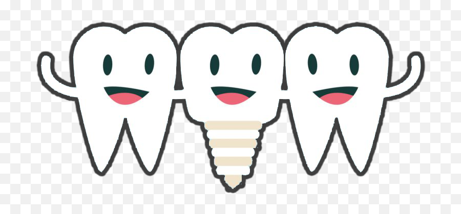 Dental Implants Burlington - Tooth Emoji,Tooth Emoticon