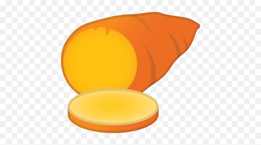 Roasted Sweet Potato Emoji - Sweet Potato Icon Png,Sweet Emoji