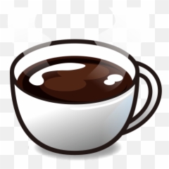 Hot Beverage Emoji For Facebook Email Sms - Coffee Emoji Png,Hots Emojis