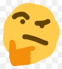 Le Thinking Face Emoji,Fite Me Emoticon