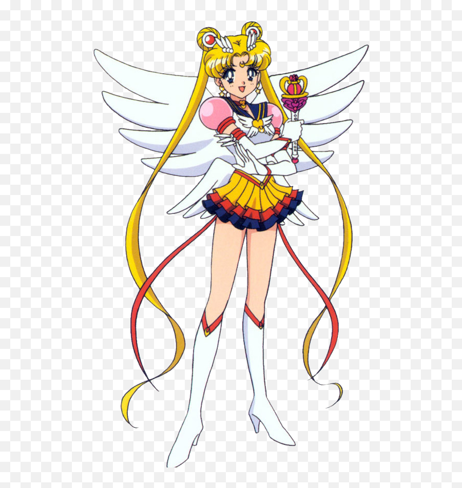 Download Sailor Moon Sailor Stars Eternal Sailor Moon Pose - Eternal Super Sailor Moon Emoji,Sailor Moon Emoji