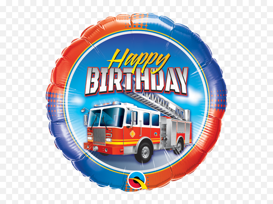 Fire Truck U0026 Firefighter Party Supplies Party Supplies - Happy Birthday With Firefruck Emoji,Firetruck Emoji