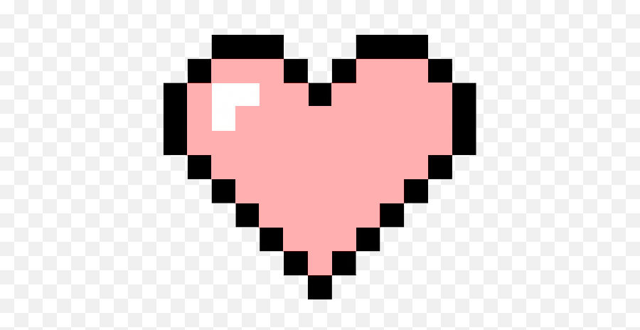 8 Bit Heart Transparent Png Clipart - Heart Png Transparent Pixel Emoji,8 Bit Emoji