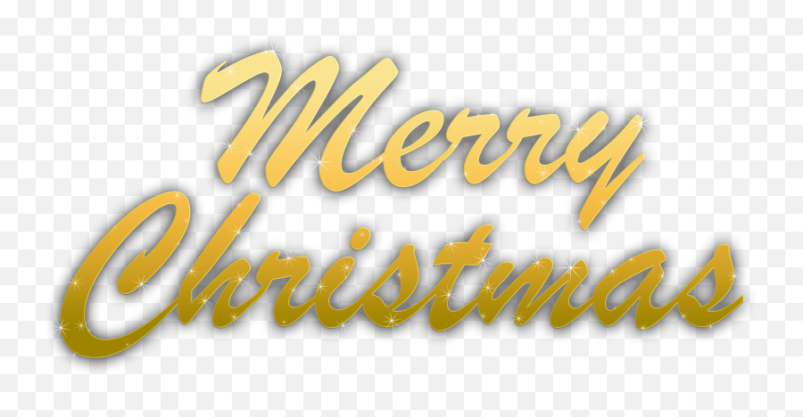 Merry Christmas Vintage Transparent - Gold Merry Christmas Text Png Emoji,Merry Christmas Emoji Text