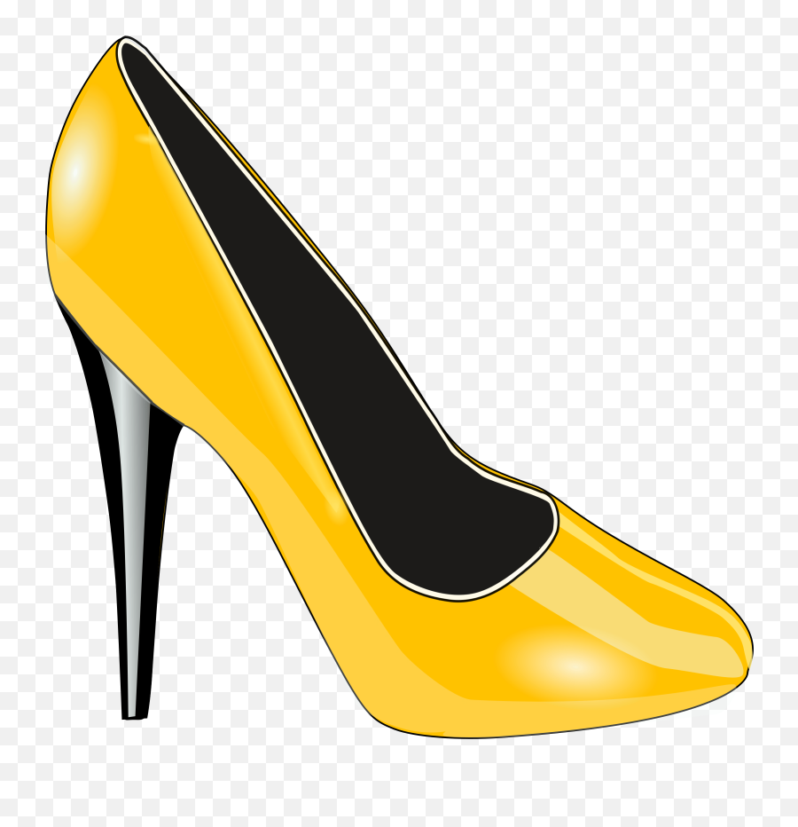 Free Gold Slippers Cliparts Download Free Clip Art Free - Yellow High Heel Clipart Emoji,Emoticon Slippers