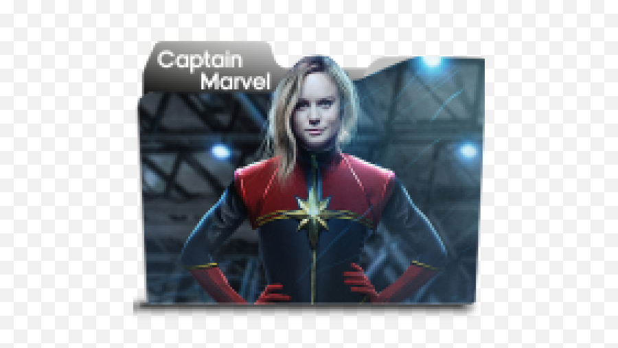 Captain Marvel Folder Icon Free - Captain Marvel A Woman Emoji,Marvel Emoji