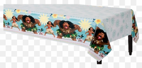 Moana Party Table Cloth - Tablecloth Emoji,Moana Emoji