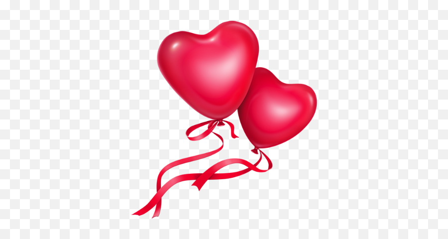 Heart Png Balloon Pink - Heart Pink Balloons Png Emoji,Heart Emoji Balloon