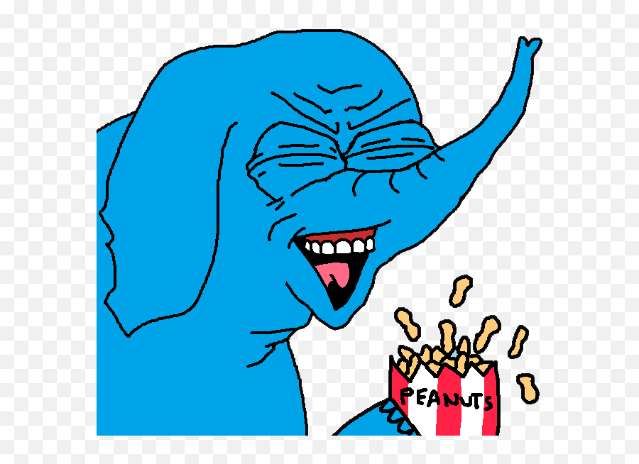 Memeatlas - 4chan Elephant Emoji,Laughing Hysterically Emoji