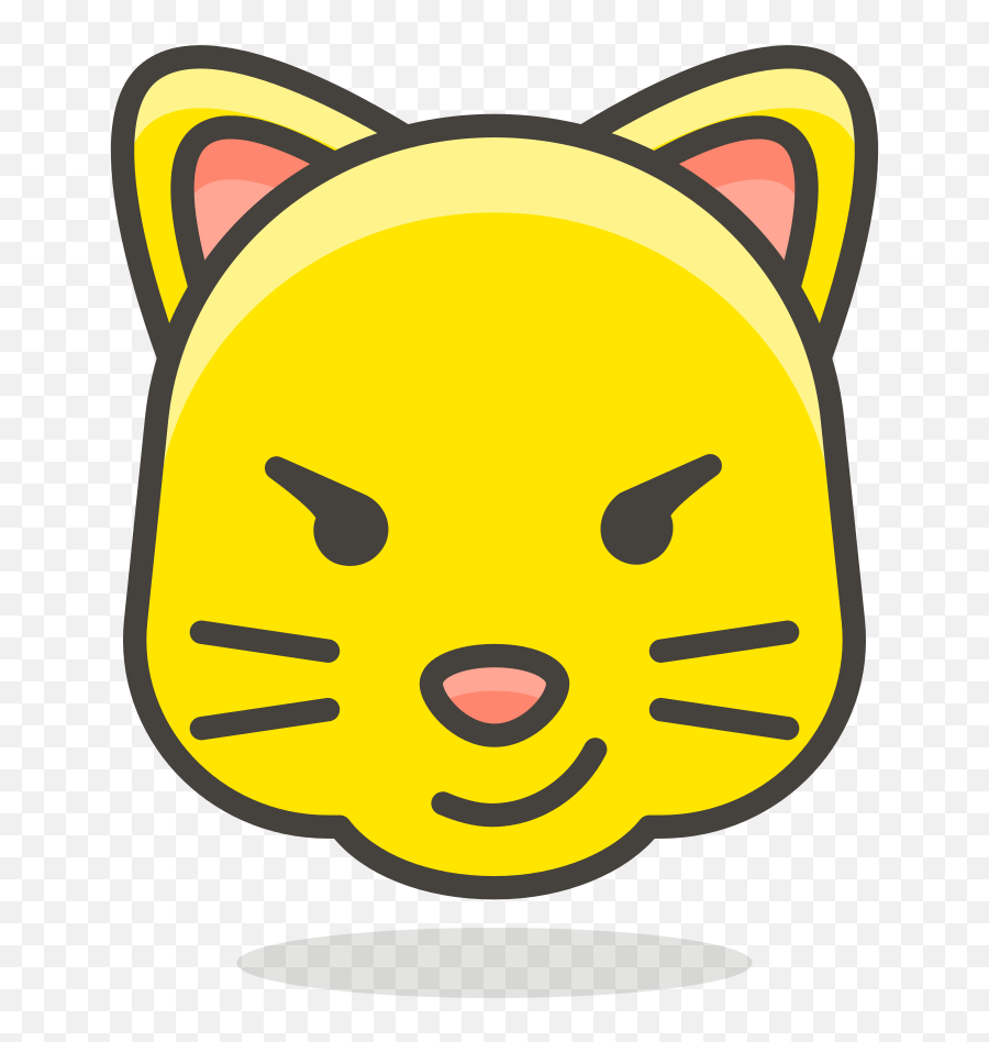 100 - Cat Emoji Png Transparent,Cat Face Emoji