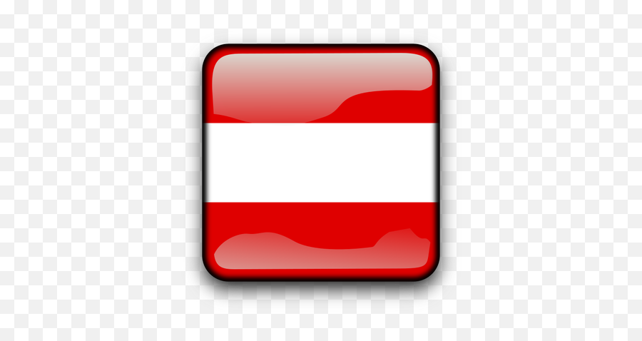 Austria Flag Button - Flagge Österreich Clipart Emoji,Flags Of The World Emoji
