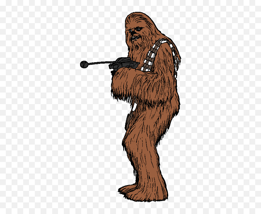 Chewbacca Simple Transparent Png - Star Wars Chewy Clipart Emoji,Chewbacca Emoji