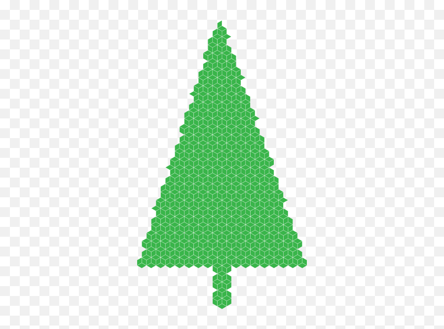 Basic Pine Tree - Christmas Tree Emoji,Emoji Birthday Presents