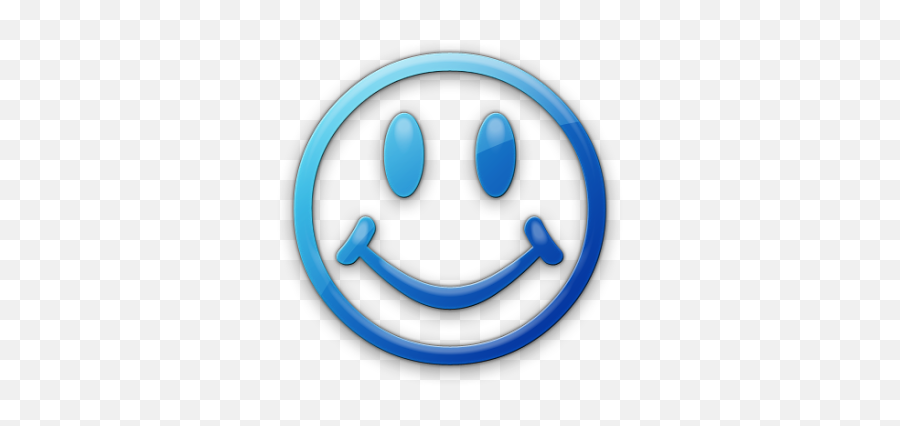 Pin - Smiley Face Blue Png Emoji,Emoticon Pensativo