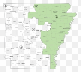 Arkansas - First Congressional District Counties Emoji