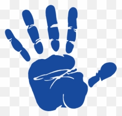 Free Fingers Hand Vectors - Kid Handprint Emoji