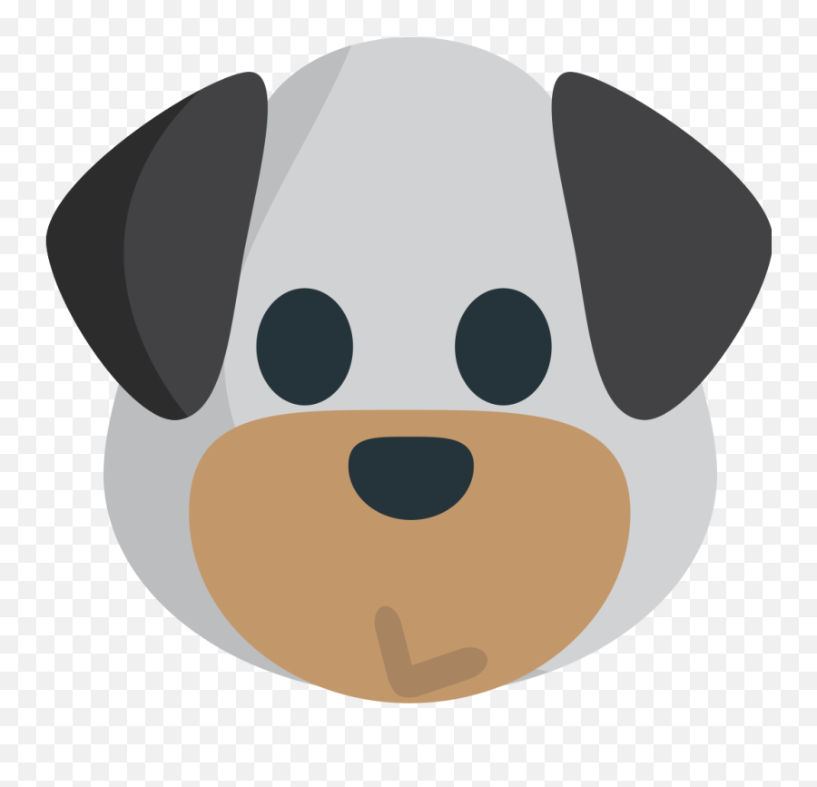Emojione1 1f436 - Clip Art Emoji,Emoji Dog