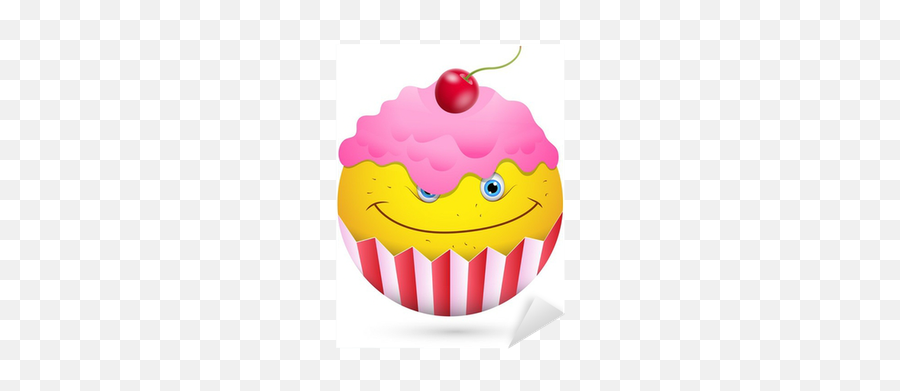 Smiley Vector Illustration - Stock Photography Emoji,Cupcake Emoticon