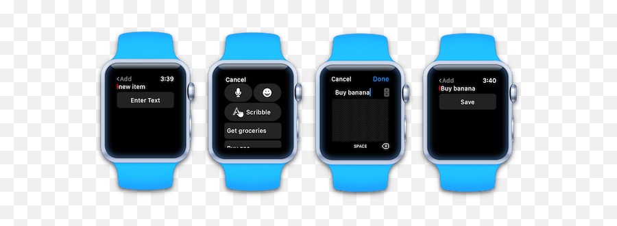 Watchos Text Input In Xamarin - Input Text In Watch Emoji,Where Is The Watch Emoji