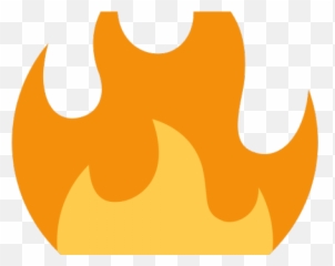Download Hd Hand Emoji Clipart Flame - Art