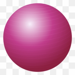 Gym ball on transparent background png image Free Download - Sphere Emoji