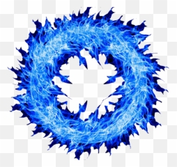 Download Report Abuse - Fire Ring No Background Full Size Transparent Blue Circle Emoji