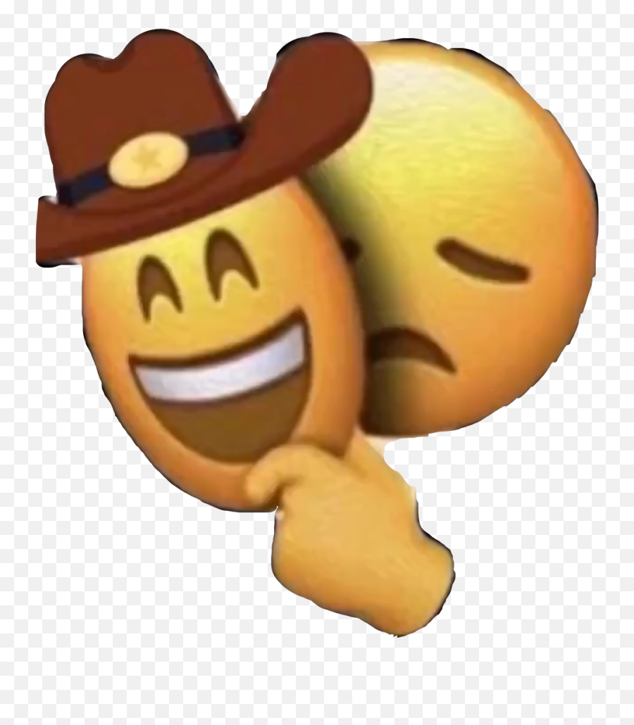 Cowboy Truth Emoji Sad Editemoji - They Always Say Yee Haw But Never Ask Haw Yee,Truth Emoji