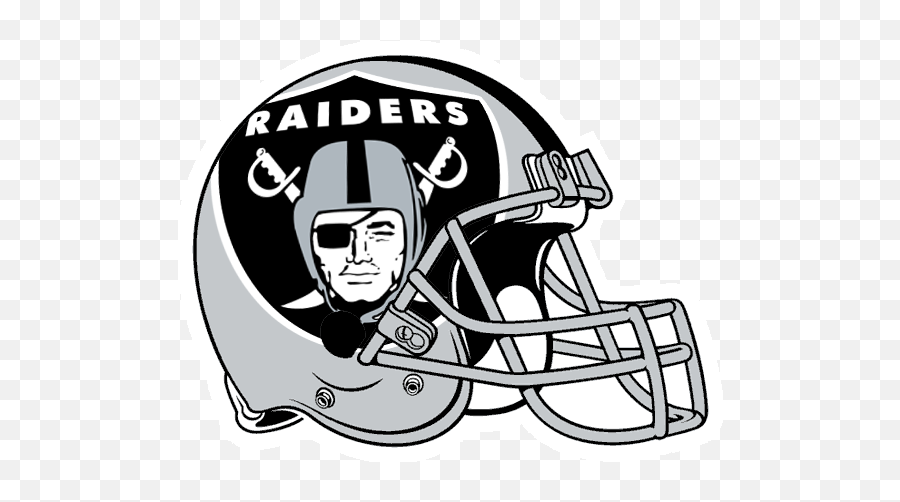 Oakland Raiders Helmet Clipart - Oakland Raiders Emoji,Oakland Raiders Emoji