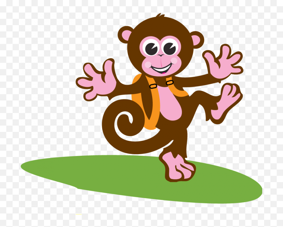 Kd Monkey Backpack - Kids Dentistree Clipart Full Size Kids Dentistree Emoji,Emojis Backpack