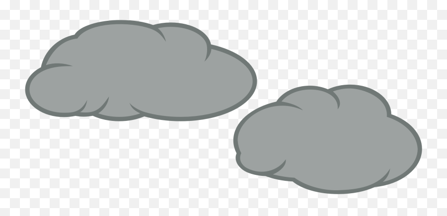 Dark Clouds Clipart Black And White - Clipart Dark Cloud Png Emoji,Black Cloud Emoji