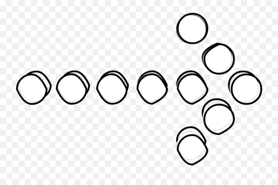 White Arrow Whitearrow Circle Circles Point Pointing - Circle Emoji,Circle With Arrow Emoji