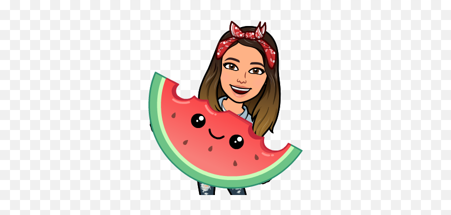 Cute Watermelone Around - Transparent Background Watermelon Clipart Png Emoji,Watermelon Emoji