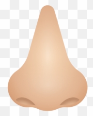 Nose Light Skin Tone Icon - Language Emoji