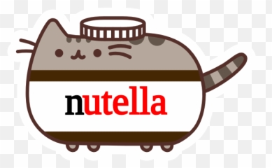 Pusheen Nutella Jar Sticker in 2020 stickers - Cute Emoji