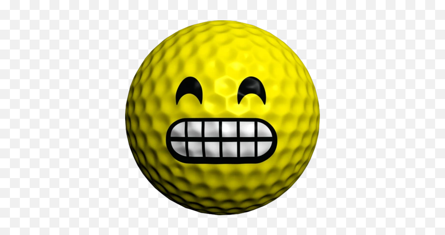 Emoji Golf Ball Markings - Golf Emojis,Cool Dude Emoji