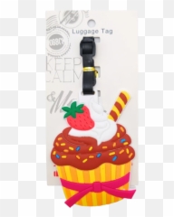 Ice Cream Luggage Tags - Cake Decorating Supply Emoji